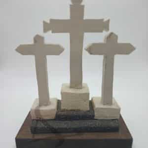 Reproduccion miniatura Tres Cruces de Híjar