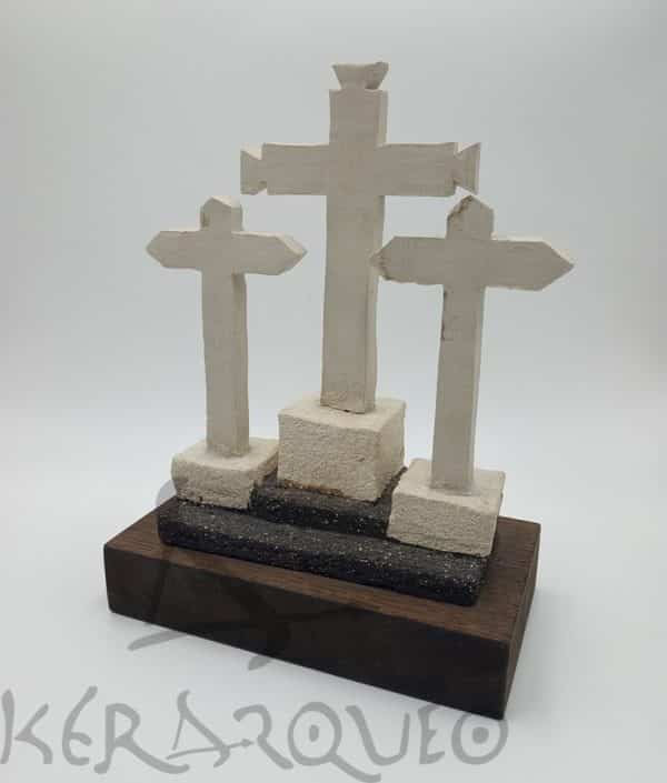 Reproduccion miniatura Tres Cruces Hijar